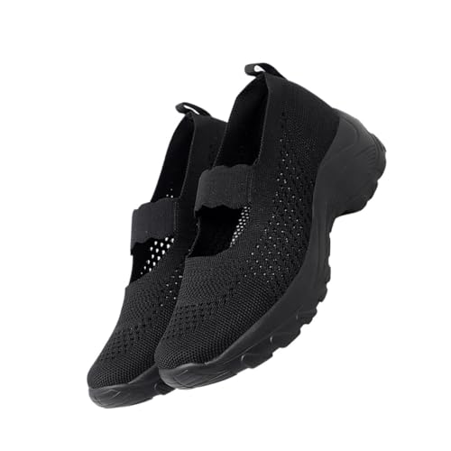 Chaussures confortables femme HANABASS anti-mal de pieds semelle épaisse