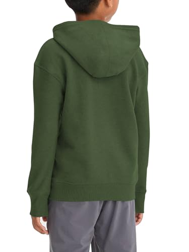 Haloumoning Boys' Fleece Hooded Sweatshirt Kids Long Sleeve Pullover Hoodies with Pocket 4-14Y2