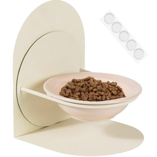 Gamelle surélevée en céramique pour préserver les cervicales de votre chat avec support stable - 2