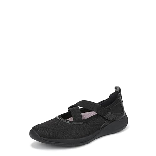 Ryka Women's Era Mary Jane Mary Jane Shoes Black/Black 9 M