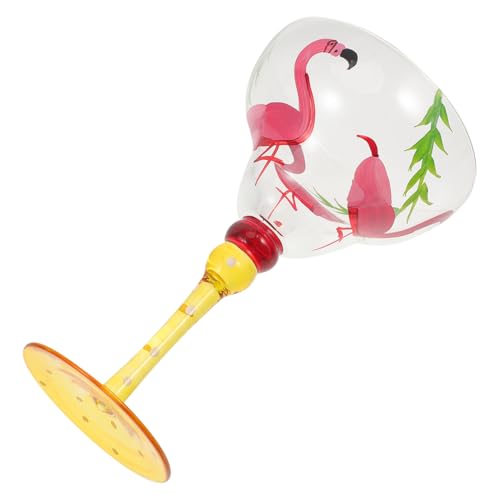 IMIKEYA Suministros Para Fiestas Vasos Transparentes Tazas Espresso Martini Copas Vasos Copas Para Beber Copas Cóctel De Flamenco Pequeñas Copas De Margarita Decoración Rosa Copa De Vino