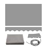 Plusieurs tailles: Les dimensions indiquées correspondent à l'armature du store. Veuillez mesurer la taille de l'armature avant l'achat et choisir en fonction de la situation. for une installation facile, la toile sera 15cm plus petite que l'armature