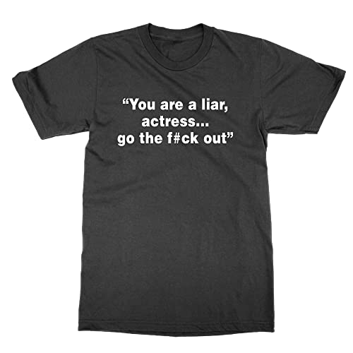 T-shirt You are a Liar Actress noir XXL : affichez votre passion du cinéma