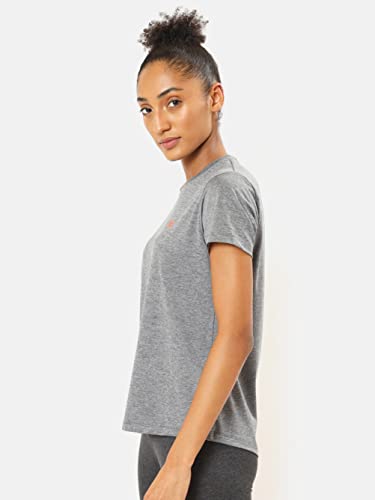Image of CULT Textured Women's Performance T-Shirt | Moisture-Wicking | Crew Neck | Women Active Wear