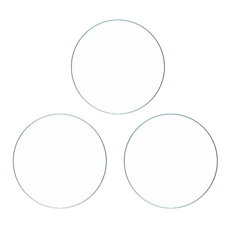 Enlinea Smart Watch screen guard for (45mm) Screen Guard Any Watch | Pack of 3 | Edge to Edge Coverage | Ultrathin 0.33mm 9H anti shock flexible screen protector