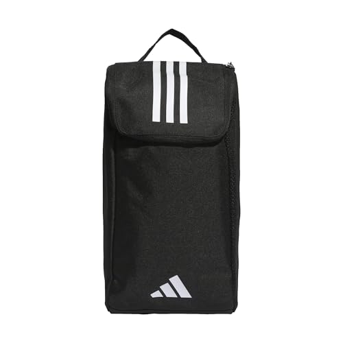 adidas 3 Stripes Schuhtasche Shoebag (Black, one Size)