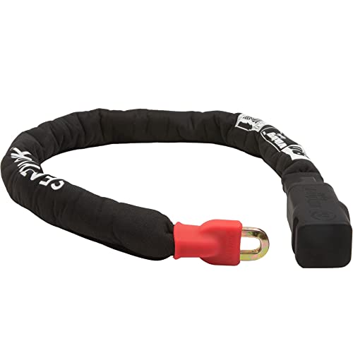 Seatylock Viking Bike Lock Chain With Key - Patented Bike Locks Anti Theft Sold Secure Silver - Ultra Security Bicycle Lock - Bike Chain Lock For Mountain City Or Electric Bikes (35.5 Inch) #TOP7