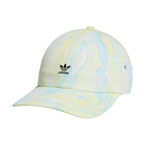 adidas Originals Women's Originals Marble Wash Mini, Ambient Sky Blue/Pulse Yellow/Black, One Size