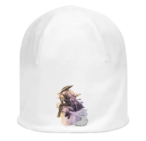 Bonnet blanc extensible Anime 113 en coton fin avec ajustement anatomique