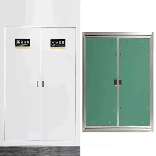 Trappe d'accès en plaques de plâtre à double panneau cadre aluminium pour cloison sèche 12mm