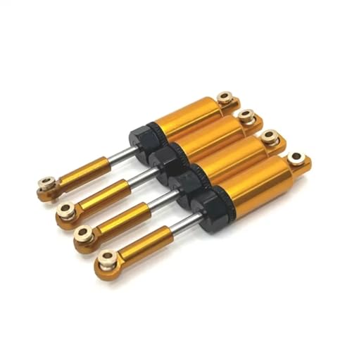 Amortisseur en métal jaune Meijiaxin 14301 pièces de rechange 1/14 RC