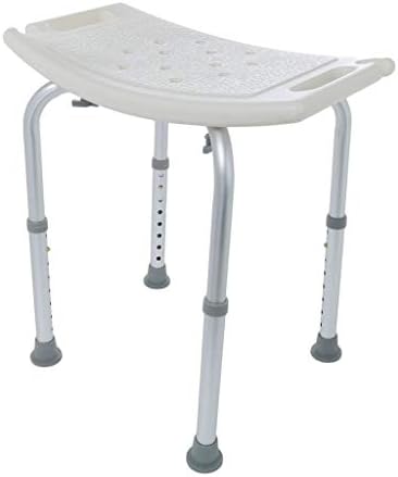 Nesee Medical Shower Bench Bath Seat Chair,Upgraded Stool Transfer Lift Seat, Adjustable 7 Height,FDA Approved No Tools Assembly No-Slip,SPA Bathroom Bathtub Tub Handicap Chair（Ship from US）