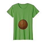 Womens Avocado Costume Funny Pregnancy Halloween T-Shirt