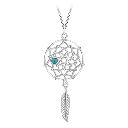 Pendentif turquoise argent 925 pour sublimer vos tenues d'été et de bureau