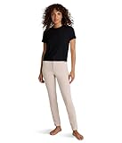 commando Womens Butter Short Sleeve Crew Tee, Black, Large