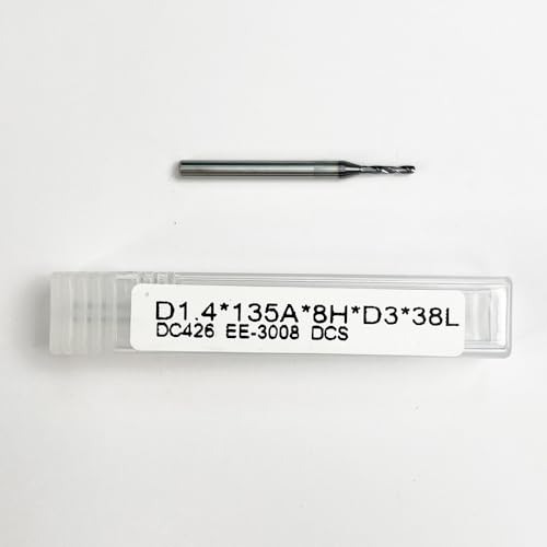 HUAZHICHUN D1.4 * 135A*8H*D3*38L Diameter1.4/Angle135/Edge length8/Handle length3/Overall length38