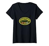 Womens C-141 Starlifter Vietnam War V-Neck T-Shirt
