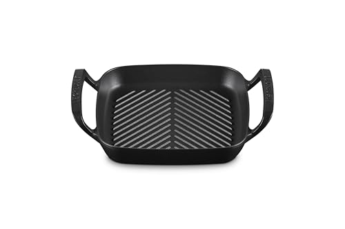 Comparison: Best Le Creuset Cast Iron Grill Pan 10 Le Creuset Alpine Outdoor Collection Enameled Cast Iron Square Grill Pan, 10.25"