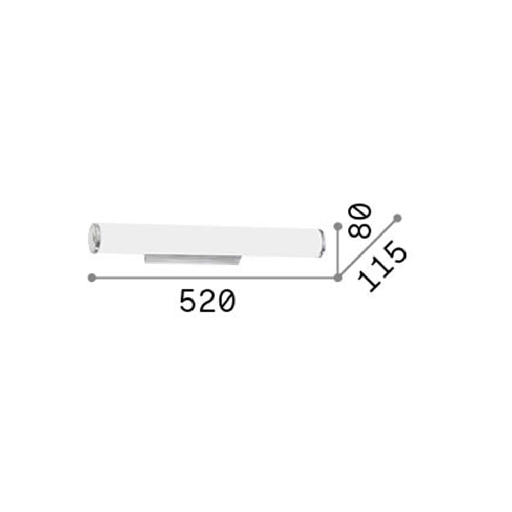Ideal Lux Wandleuchte 027098 Camerino AP3, zum Anklipsen