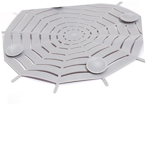 DOITOOL 5 piezas tapón filtro drenaje gris para cocina y baño miniatura 6