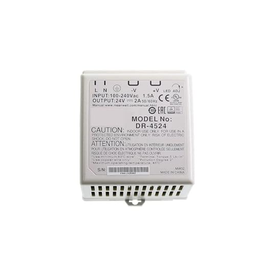 Alimentation à découpage DR-100-24 pour sécuriser vos armoires industrielles