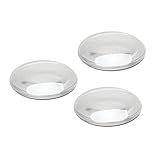 Glass Cabochons Dome Tiles, 20PCS 40mm, Thickness 8.5mm, Clear Round Flat Back Dome Cabochons Set...