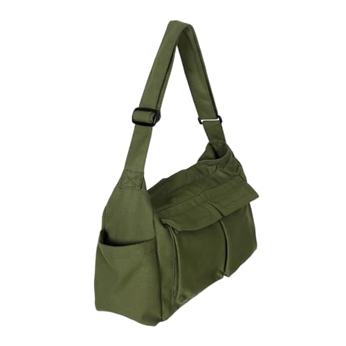 Sacoche miniature en toile HEMOTON petit sac bandoulière compact pour homme