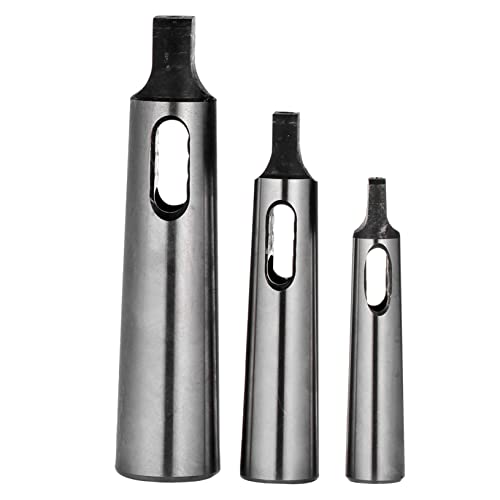 TIDTALEO 3Pcs Drill Chuck Sleeve Reducing Adapter for Tapered Shank Drill Cover Shock Resistant Design Convenient Installation for Applications