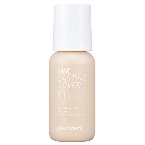 Peripera Inklasting Cover Foundation 1.0 Ounce (01 IVORY (AD))
