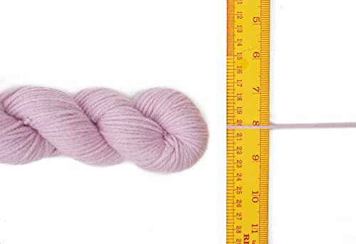 Image of Wool Pastel Color Acrylic Hand Knitting Yarn (Periwinkle Purple) (Hanks-150Gms)