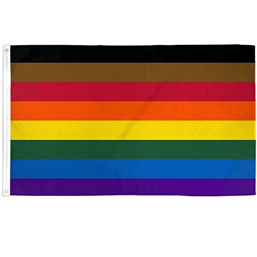 2X3 Philly Rainbow Waterproof Flag Philadelphia Gay Pride Lgbtq Outdoor Banner #TOP3