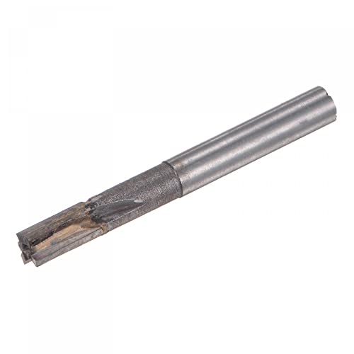 Image of sourcing map Square Nose End Mill, 8mm Cutting Dia Tungsten Carbide Tip 3 Straight Flutes Milling Cutter with 8mm Straight Shank