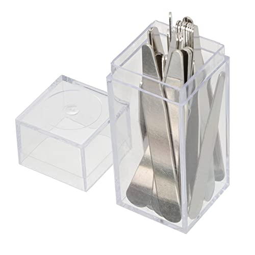 TOVINANNA 36pcs Collar Stays for Men's Dress Shirts Inserts Comfortable Fit for Long Sleeve Shirts