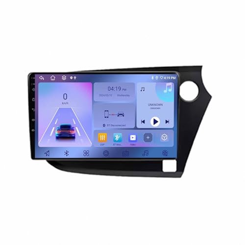 Sistema de Navegación GPS para Honda Insight 2 LHD RHD 2009-2014 GPS Navi Navigationsgerät für Auto con Mapas y Carril sin Conexión, Navegación para Una, 4 Nuclear 2G+32G