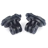 garmin virb ultra 30 action camera with powered mount Fixation solide : le serrage serré combiné avec une poignée à vis moletée à dégagement rapide et des vis de verrouillage à filetage pré-appliquées maintient les caméras et les ordinateurs verrouillés en place à travers les bosses et les sections de route accidentées.