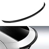 Abystar Gloss Black Spoiler for Tesla Model Y Juniper 2026, ABS Rear Trunk Wing, Sporty High Gloss Rear Lip Spoiler, Aerodynamic Upgrade, Easy No-Drill Installation