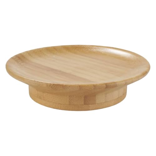Cabilock Bamboo Lid and Coaster 3.94 Inch Glass Cup Lid with Spill Protection and Debris Prevention Multipurpose Cover for Wine Glass Decor and Charcuterie Party Use by Cabilock - Used condition - US$11.40