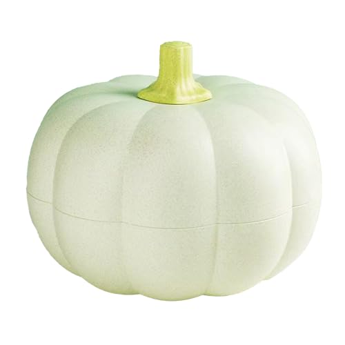 カボチャの分割サービングトレイ、蓋付きカボチャのサービングボウル,パンプキンスナックホルダーハロウィン パンプキン フード ディスプレイ ボウル - ハロウィン パンプキン フード ディスプレイ ボウルフルーツ、ナッツ、キャンディー用のハロウィン スナック