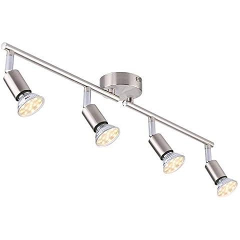 Tomshine Plafonnier LED 4 Spots Cover