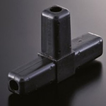 e-kanamono �g���p�C�v�V�X�e�� UPS-25S 25mm�p�A���~�p�C�v�p �R�l�N�^�[ 3P ��(������)