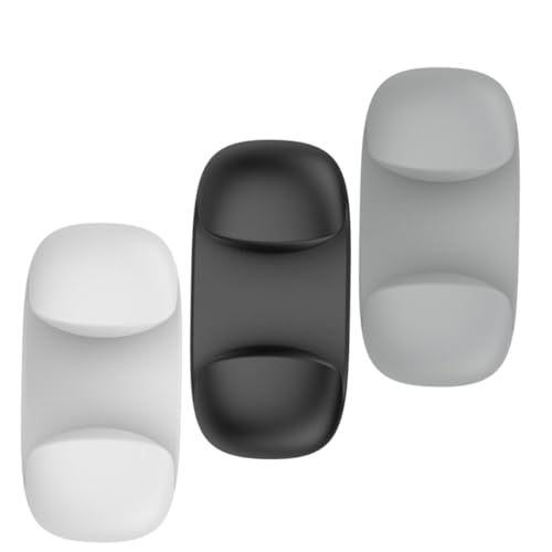 STOBAZA 3pcs Rice Spoon Holder Spoons Rice Cooker Scooper Wall Hanging Rice Paddle Mount Rice Serving Spoon Holder Ladle Holder Spatula Holder for Counter Utensil Rack