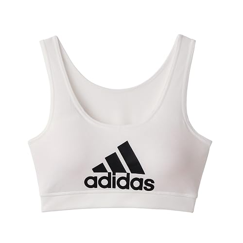 adidas ハ－フトツプカジュアル 吸汗速乾 ビッグロゴガールズ