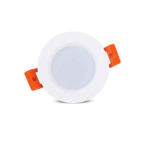 Foco LED empotrable IP44 ultra delgado con gran ángulo de 120 grados para baño