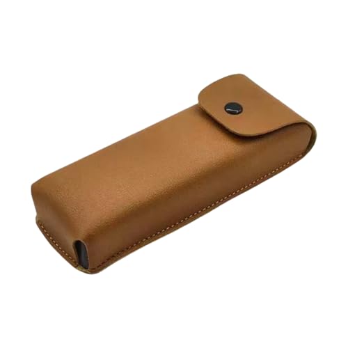 Image of Vintage PU leather Sunglasses Case Portable Protective Case for Glasses