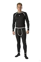 OCEAN Unisex-Adult Thor Poly-Dacron Fechtjacken, Schwarz, XS