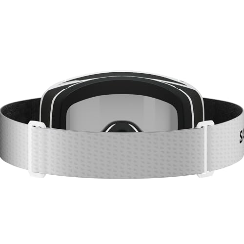 Salomon AKSIUM 2.0 S Goggles for Kids Anti-Fog Ski Goggles for Trail Running and Mountain Sports White/Super White - Image 4