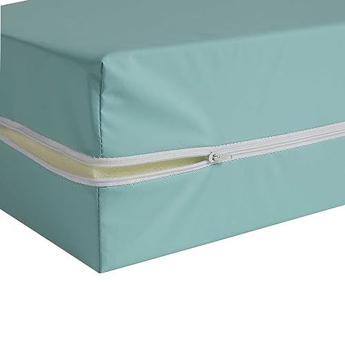 Housse rénove Matelas Coloris Vert 15 cm 150 GR/m² 140x190 - Terre de Nuit