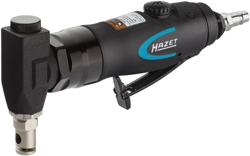 HAZET Grignoteuse de tôle 9036N-1 I Capacité de coupe : Inox/acier 1,2 mm | Alu 1,6 mm I Puissance : 370 Watt I Réglage de la vitesse en continu I Largeur...