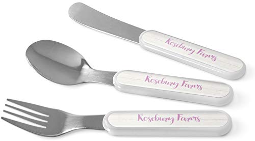 Personalized Farm House Kid's Flatware