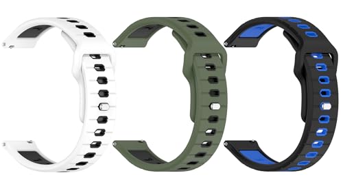 for Garmin(K[~) Venu 3/Forerunner 265/255 oh xg 3_ oh VR Venu 2/Foreathlete 745/vivoactive 4ȂǂΉ ւxg 22mm Xgbv ݊i A